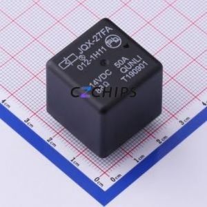 8307A/012-1H11 Automotive Relay Through hole,26x26mm 12V 1 Normally Open: 1A SPST-Normally Open::: 4 Non-Polarized - Single Coil - Product Image 1