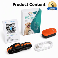Collier de localisation GPS pour animaux de compagnie en temps réel 4G, étanche IP67, mini traceur intelligent pour chien et chat