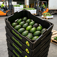 Sac de transport réutilisable et empilable, étanche et résistant à l'humidité, pour la récolte d'avocats, le riz, les semences et les aliments pour animaux de ferme