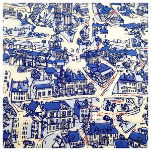 Nouvel arrivage de robe légère en popeline imprimée en pur coton tissée biologique peignée pour femmes et enfants - Product Image 1