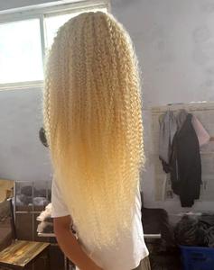 <span class=keywords><strong>Parrucca</strong></span> Lace Front in <span class=keywords><strong>Capelli</strong></span> Umani Vergini Brasiliani Biondi Ricci 24-28 Pollici 613, Promozione Ingrosso, Pizzo Trasparente Senza Colla - Product Image 2