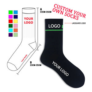 Wholesale Classic Athletic Elite Embroidery Crew Length Sports <b>Socks</b> Custom Logo High Quality - Product Image 3