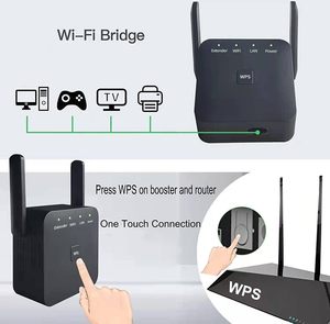 300Mbps 2.4Ghz Không Dây <span class=keywords><strong>Wifi</strong></span> <span class=keywords><strong>Repeater</strong></span> WPS Dài Phạm Vi Mạng Wi-Fi <span class=keywords><strong>Extender</strong></span> Nhà Không Dây Tăng Cường Tín Hiệu Khuếch Đại Repetidor - Product Image 4