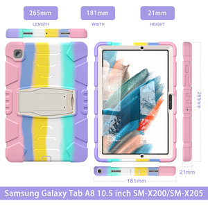Custodia Protettiva Antiurto in Silicone per Samsung Galaxy <span class=keywords><strong>Tab</strong></span> <span class=keywords><strong>A8</strong></span> 10.5'' 2022 (SM-X200/X205) - Product Image 6