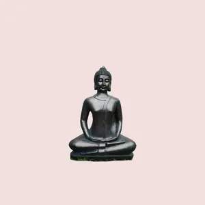 Harz Antike Bronze Meditation Sitzen Buddha Statue Handwerk und Geschenke