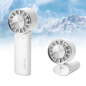 Mini Portable USB Air Cooling <b>Fan</b> Foldable <b>Handheld</b> with Ice Pack Function for Car RV Household Electric - Product Image 3