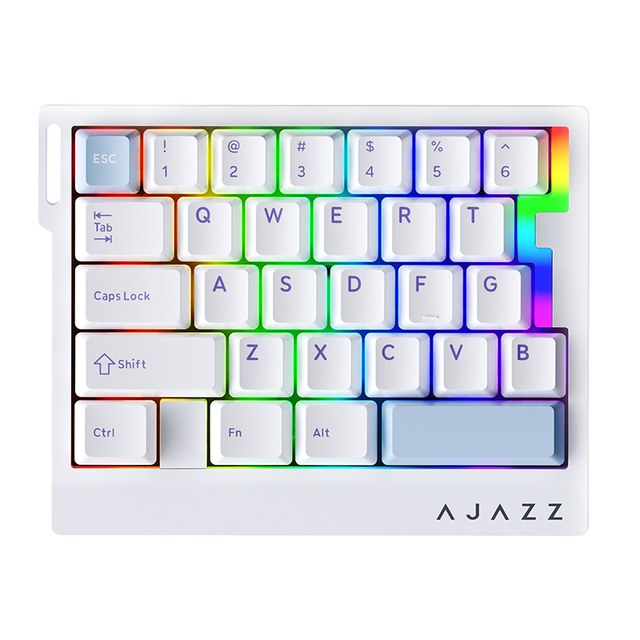 Ajazz AK029 One-Handed Mechanical Gaming Keyboard 29-KEY Magnetic Switch Wired Ultra-Portable for Laptop or Desktop