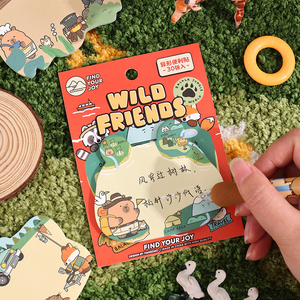 Capibara serie amico selvaggio blocco <span class=keywords><strong>scrittura</strong></span> forma <span class=keywords><strong>speciale</strong></span> note adesive per una <span class=keywords><strong>scrittura</strong></span> efficace - Product Image 3