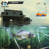 Nouveau bateau à appâts V080 avec sondeur de poissons, GPS 180 points, bateau à appâts 120 pieds, sonar, moteur à double balais, distance de contrôle 800 mètres
