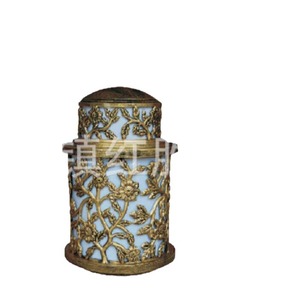 โคมไฟเสาแบบติดผนังสีบรอนซ์ LED E27 สำหรับสวนภายนอกอาคาร - Product Image 2