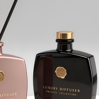 Coffret Cadeau Diffuseur de Luxe Sans BPA Écologique Fait Main Sans Alcool Huile Aromatique Longue Durée Parfum d'Ambiance Maison