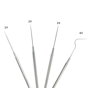 เครื่องมืออุดรากฟันแบบโค้งและตรง พร้อมหัววัดแรงดันโลหะสำหรับรากฟัน - Product Image 3