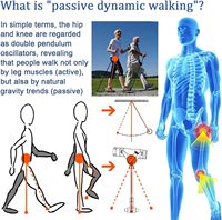 Exosquelette médical pour membres inférieurs, dispositif d'assistance à la marche pour hémiplégie post-AVC, robot de rééducation à la marche motorisé pour adultes et seniors
