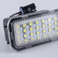 Lampe de plaque d'immatriculation LED blanche 12V étanche, Plug & Play, remplacement direct, éclairage extérieur de voiture pour réparation et amélioration de véhicules
