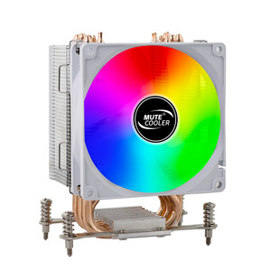 Enfriador de CPU con Ventilador Silencioso de 12 cm y Cuatro Tubos de Calor de Cobre y Aluminio, con Control Inteligente de Temperatura y Alto Rendimiento - Product Image 4