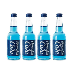 Bouteille en verre de 330ml Cola japonais Bon prix Boissons <span class=keywords><strong>Saito</strong></span> Blue Boissons exotiques gazeuses en gros - Product Image 1