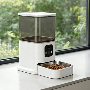 Pet Smart Feeder Automatischer Futterspender Smart Pet Feeder Camera WiFi Automatic Pet Feeder Anti-Clog Design - Product Image 1
