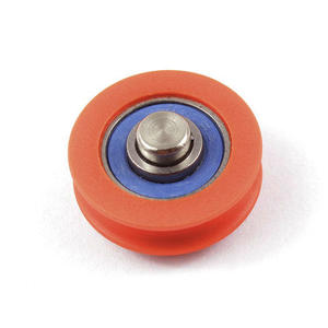 Rodillos para Puertas y Ventanas 696RS de Suministro Directo de Fábrica, 6/11.8*21.5*6mm, Rodamientos Recubiertos de Goma, Ruedas para Línea de Producción - Product Image 2