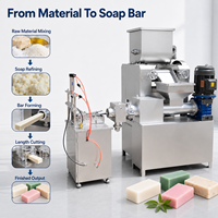 Machine à fabriquer du savon miniature DDCT-100, design compact pour une production à domicile, gain de place et efficace