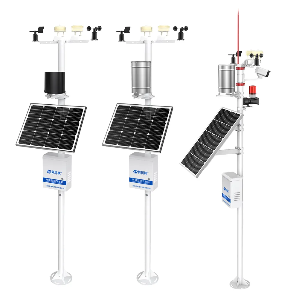 OSA RS485 4G 6-In-1 One-Stop Multi-Parameter Meteorological Weather Monitoring Station Gauge For IOT Remote Monitoring