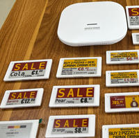 ملصقات أسعار رقمية جديدة بتقنية Ble Api Esl Esp32 Epd E Ink Nfc Eas، بطاقات أسعار إلكترونية للرفوف