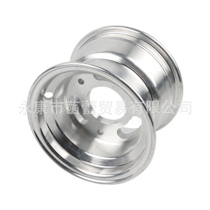 Ruedas de Aleación de 6 Pulgadas con Llantas de 3 Orificios para Go-Kart y Mini Avión Hechos en Casa, Accesorio para ATV y UTV - Product Image 3