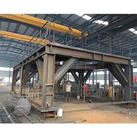 Estructura de Acero Prefabricada y Personalizada para Techos Trapezoidales Ligeros