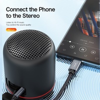 Câble audio USB-C vers 3,5 mm / 8 broches vers Aux 3,5 mm, en gros, avec emballage couleur, pour hommes