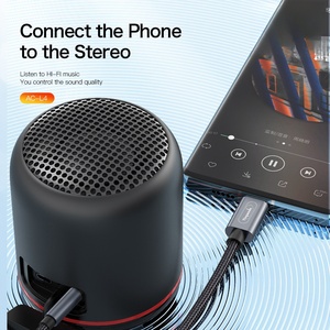 Kabel <span class=keywords><strong>Audio</strong></span> Pria ke Pria Tipe C ke 3.5mm/8-Pin ke Aux 3.5mm Grosir Pabrik dalam Kemasan Warna - Product Image 4