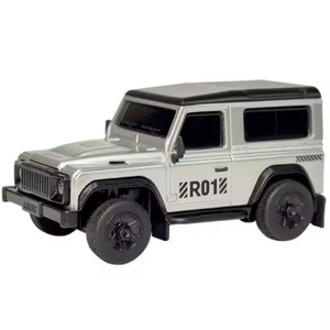 Voiture RC en métal LDARC R01 1:64 2WD avec câble USB - 10 canaux, prête à l'emploi, jouet tout-terrain SUV - Product Image 1