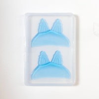 Super Jelly Pink Silicon Flat Keratin Pad Asian Korean Lash Lifting Shields Step One Reusable Lash Perming Lamination Rods