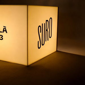 Letrero Luminoso LED 3D de Acrílico, Forma y Color Personalizables, Impermeable, de Alto Brillo, para Uso en Interiores/Exteriores, Montable en Pared - Product Image 3
