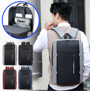 Youk Người Đàn Ông Của Công Suất Lớn Đa Chức Năng USB Kinh Doanh Ba Lô Tùy Chỉnh Máy Tính Xách Tay Túi Tùy Chỉnh Ba Lô Với Logo - Product Image 2