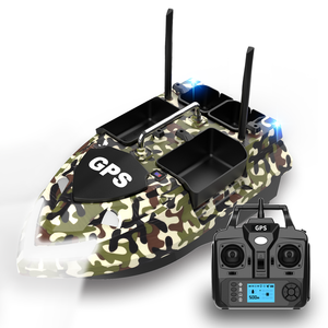 Grande taille Flytec 4 trémies 18000mah 160 nids Navigation GPS portée 500M Sonar appât bateau retour automatique pour la pêche à la carpe accepter OEM - Product Image 3