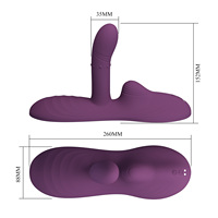 Pretty Love USB-Lade fernbedienung 5 Nicken Einstellung und 5 Vibrations einstellung Ball Moving Heating Sexspielzeug für Frauen