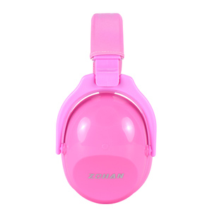 Однотонные детские наушники для девочек с шумоподавлением 22 дБ, защита слуха, прочный материал ABS, сертификат CE - Product Image 3