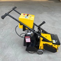 Machine à racler le sol motorisée portative, décapant de revêtement de sol, 1500W 220V/380V, faible coût d'entretien