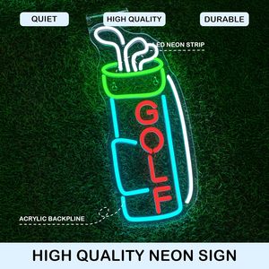 Golf Neon <b>Sign</b> LED indoor hanging ambient light shop <b>sign</b> wall decoration light entrance indicator light luminous <b>sign</b> 5V 12V - Product Image 2