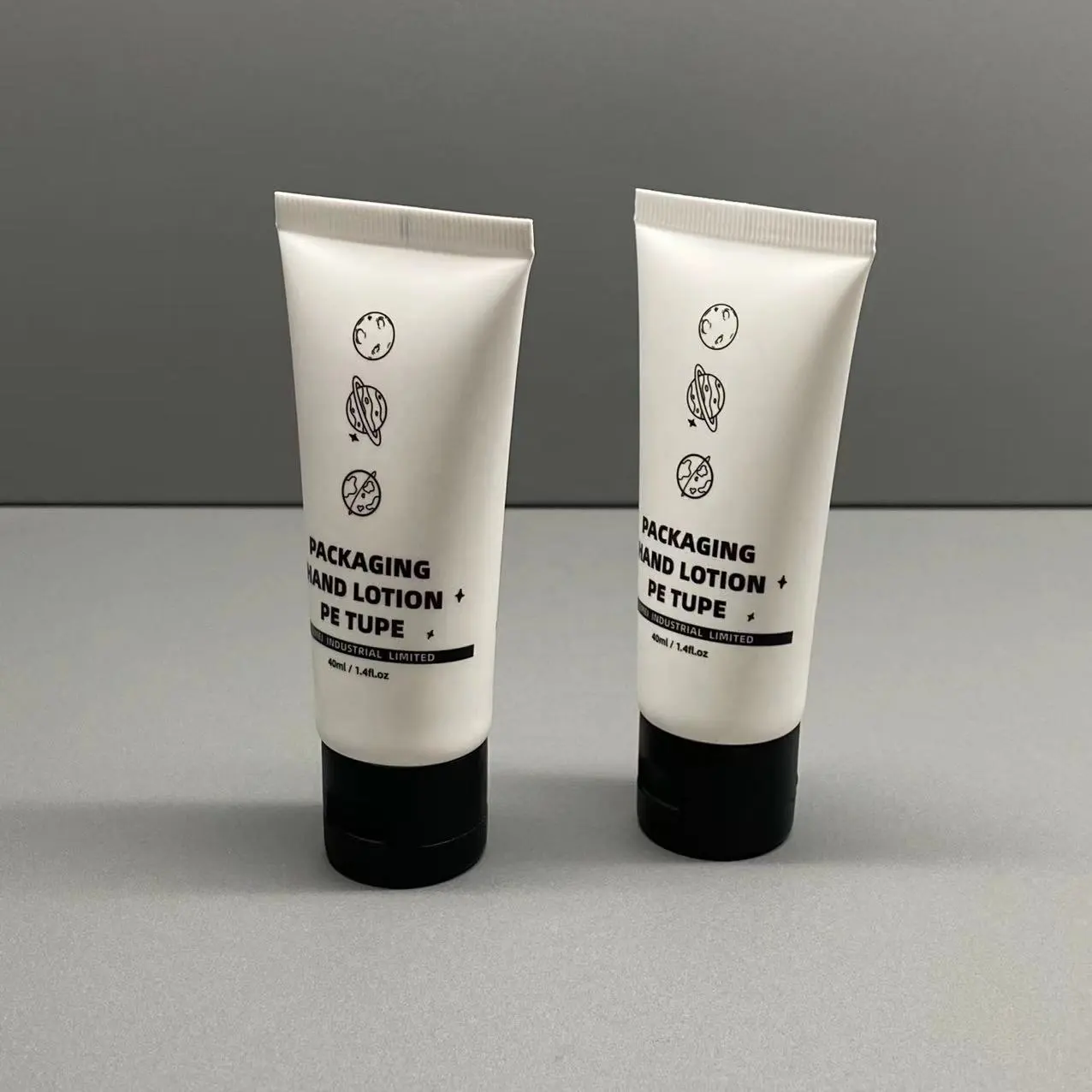 40ml matt weißer Kunststoff Soft Tube PE Kunststoff Hand creme BB Tube