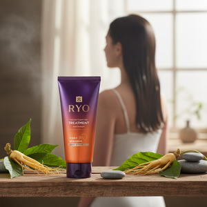 RYO Soin Expert Anti-Chute Fortifiant Racines 330ml Crème Masque Capillaire Parfum Ginseng pour la Repousse 8809685752172 - Product Image 3