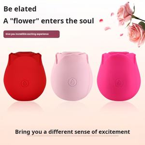 Однотонная встреча, счастливая Роза, прыгающие яйца, Женский массаж, сосание, мастурбатор, вибрация для взрослых, секс-игрушки оптом - Product Image 2