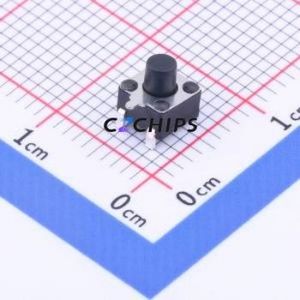 UK-B02159-G5-250JZ Tactile Switch SMD Switch Single Pole Single Throw Round Button 2.5N Horizontal Mount - Product Image 1