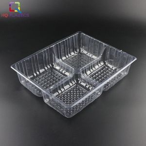Khay nhựa dùng một lần 4 ngăn đựng bánh quy - Thiết kế tùy chỉnh, đạt chuẩn thực phẩm & chống rò rỉ, thích hợp để đóng gói bánh quy - Product Image 2