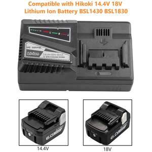 <span class=keywords><strong>Chargeur</strong></span> <span class=keywords><strong>de</strong></span> <span class=keywords><strong>batterie</strong></span> lithium-ion 14,4 V 18 V pour <span class=keywords><strong>Hitachi</strong></span> Hikoki 14,4 V 18 V <span class=keywords><strong>batterie</strong></span> Li-ion BSL1815 BSL1830 BSL1840 BSL1415 BSL1430 - Product Image 4