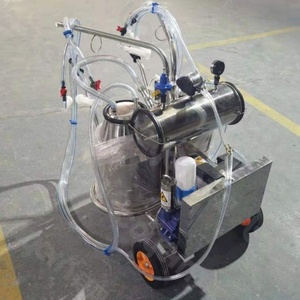 Máquina Portátil Automática Eléctrica para Producción de Leche de Vaca, Cabra, Oveja y Camello, Móvil, de Acero Inoxidable 304, para Ordeño de Vacas Lecheras - Product Image 3