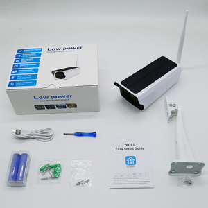 Caméra solaire de <span class=keywords><strong>surveillance</strong></span> extérieure IP67 étanche avec audio bidirectionnel <span class=keywords><strong>Wifi</strong></span> 4G 1080P, caméra de sécurité solaire à batterie - Product Image 4