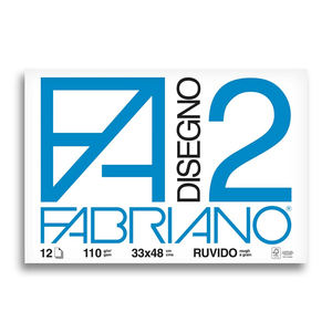FABRIANO - อัลบั้มวาดภาพ 2 แบบ หน้ากระดาษหยาบ 12 แผ่น - Product Image 1