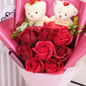 Ramo de flores AYOYO OEM, oso de peluche, Ramo de flores Osito de pelu, oso de peluche, ramo de rosas - Product Image 3