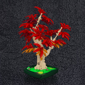 <span class=keywords><strong>Modello</strong></span> Bonsai di Acero Rosso 24122, Gioco di Costruzione Unisex in Plastica ABS, 532 Pezzi, <span class=keywords><strong>Modello</strong></span> Educativo da Assemblare per Giardino - Product Image 4