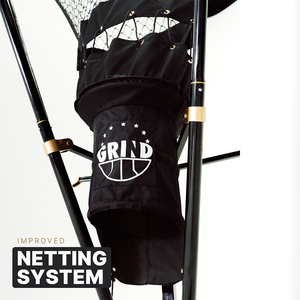 Macchina Automatica Portatile Regolabile e Resistente per il Rimbalzo del Pallone da Basket con Tabellone in Vetro Temperato, Supporto Multifunzione per Allenamento - Product Image 4